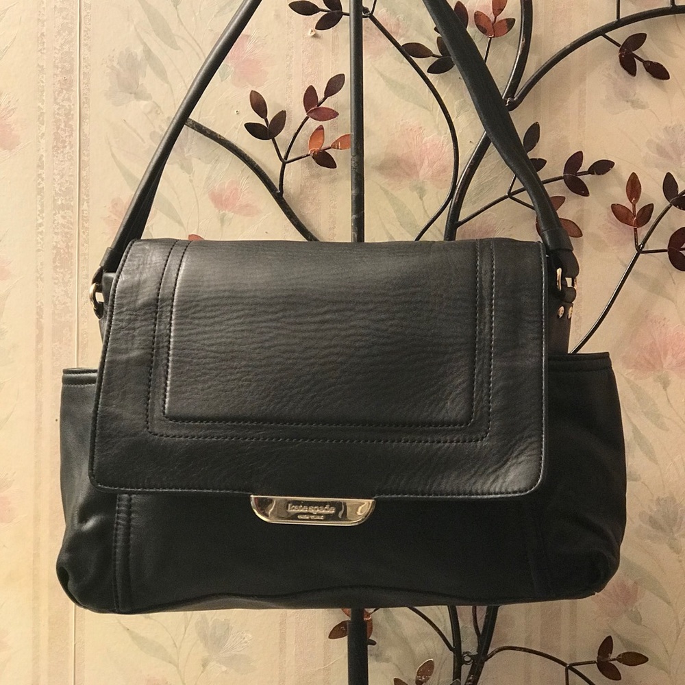 Kate Spade Black Leather Satchel